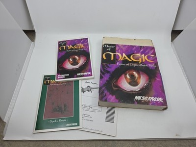 Master of Magic Explore & Conquer Magical Worlds PC Game  NO GAMES!1994