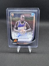 2025-26-topps bowman Khaman Maluach RC auto /10 Phoenix Suns #BCA-KM