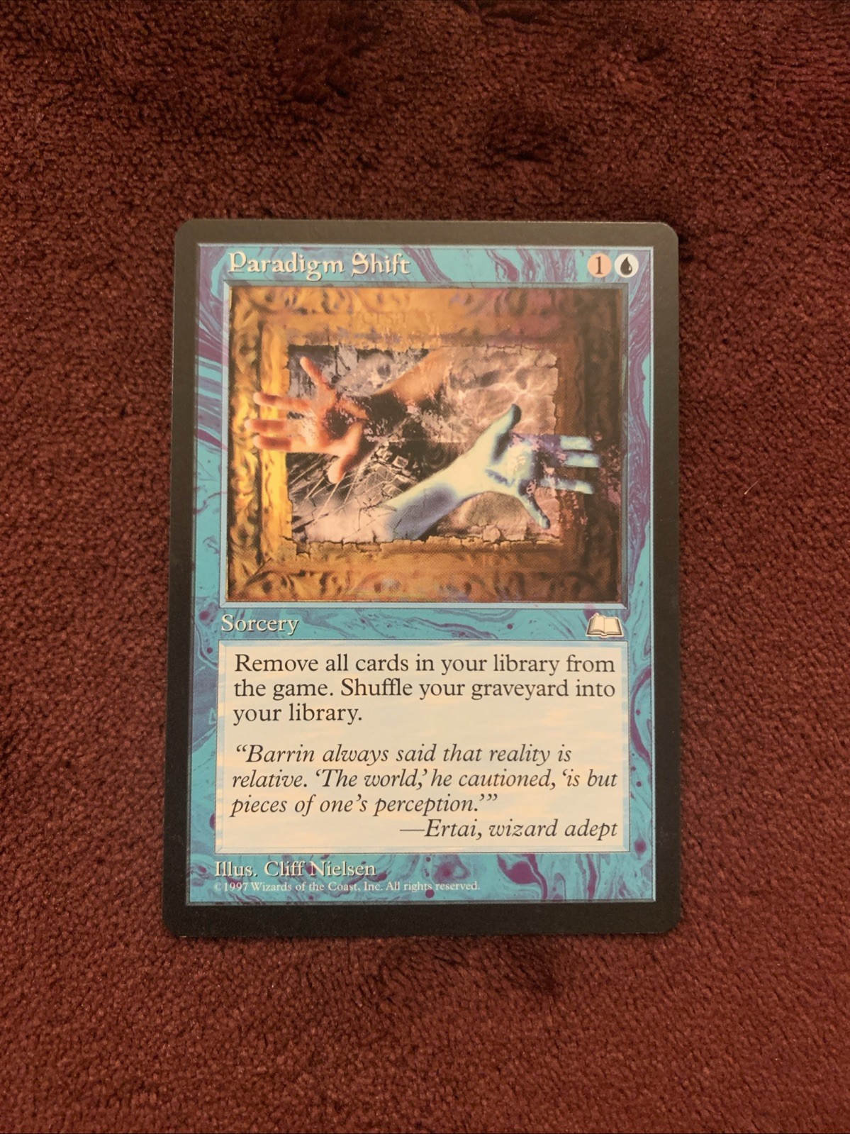 Paradigm Shift Weatherlight Regular NM MTG Magic The Gathering Card Near Mint