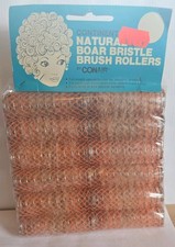 12 Vintage Goody conair continental-Tip Brush Rollers - Large Curlers new rare