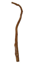 VTG Natural Wood Walking Stick Handcrafted Rustic Tree Branch Folk Art 36in