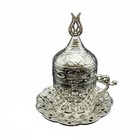 Lot de tasses à moka design ottoman décoratif pour vitrine