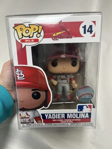 Funko Pop! MLB Yadier Molina St. Louis Cardinals Figure #14 PLASTIC CASE