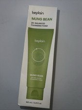 Beplain Mung Bean Cleansing foam PH-Balanced New In Box Korean Skincare