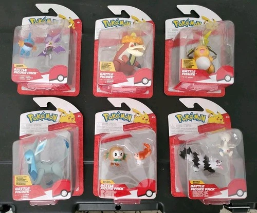 Pokemon Battle FIgure Lot of 6
