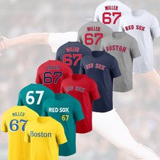 Welcome! Erik Miller #67 Boston Red Team Name & Number Player Unisex Fan Gift