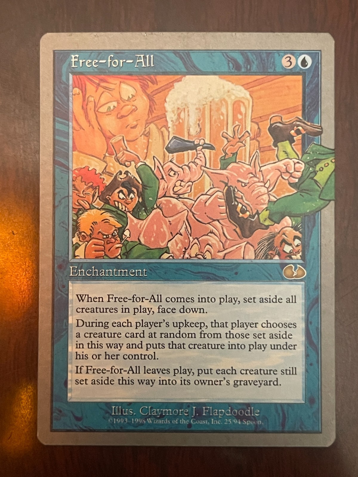 MTG Magic the Gathering Unglued Free-for-All LP