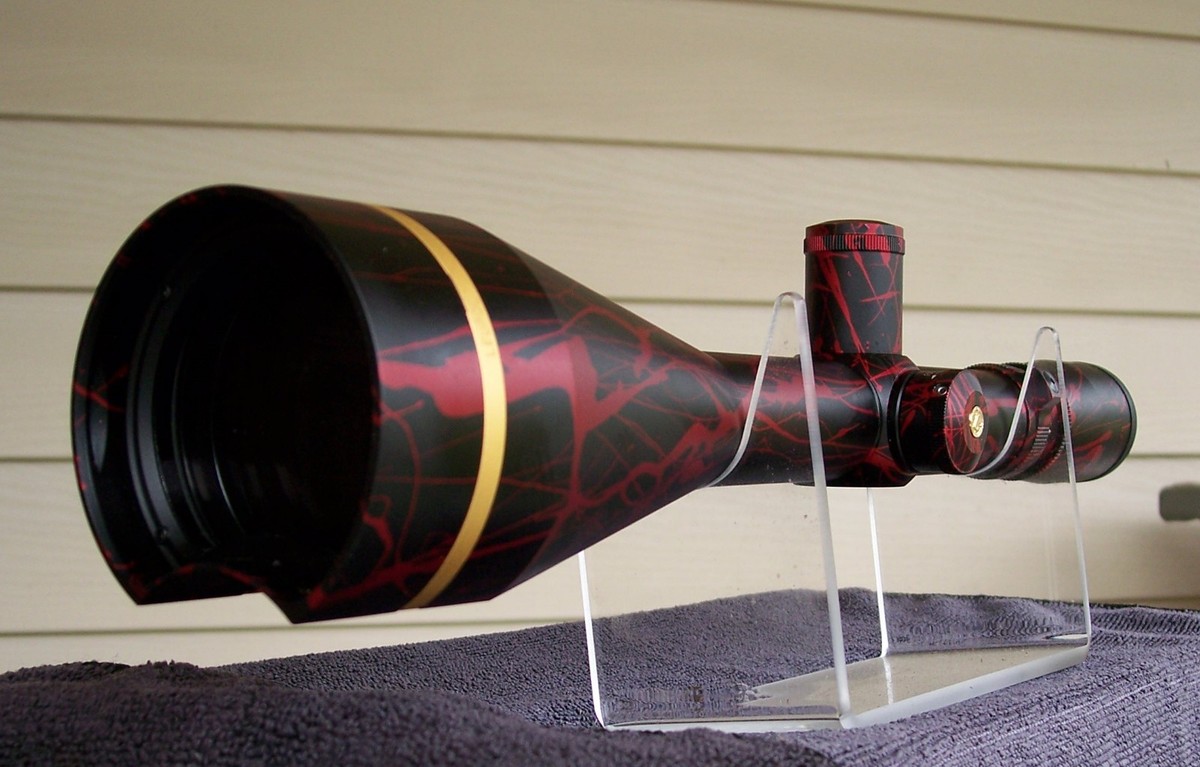 Leupold VX-3L 6.5-20x56mm A.O. 30mm Rifle Scope Red Streaks 2009
