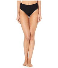 Onia Sabrina Women Bikini Bottoms Tricot High Waist Black Size Medium NWT