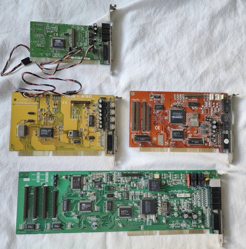 Four non-working sound cards,Expression SE1440,Asus Vibra16,ESS 1869F ISA, MIDI - 第 1/23 張圖片