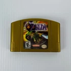 The Legend of Zelda: Majora's Mask N64 GOLD Holographic Collector's Edition