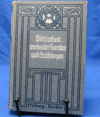 #ad 1914 German Book translated Library of Valuable Novella and Stories Preowned $25.00