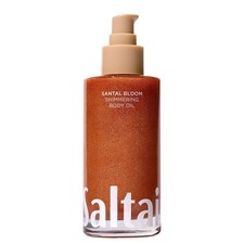 Saltair Shimmering Body Oil - Santal Bloom Scented Dry Oil Moisturizer with Ligh