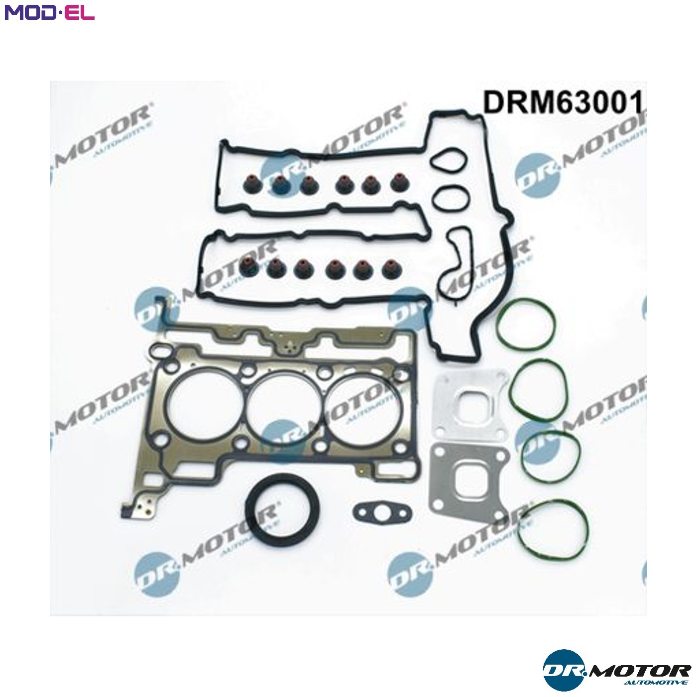 Fits Dr. Motor Automotive DRM63001 Gasket Kit, cylinder head - Image 10