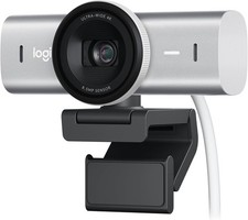 Logitech MX Brio Ultra HD 4K Streaming Webcam Gray Built-in 