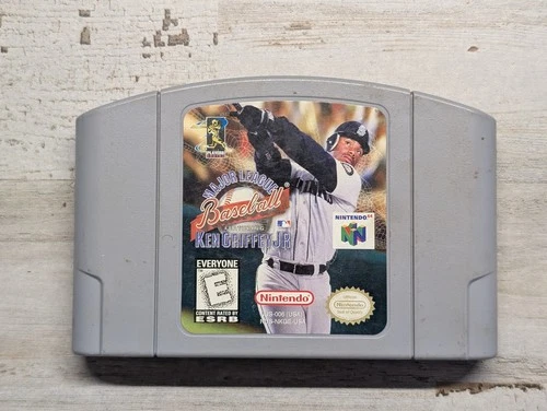 Major League Baseball Featuring Ken Griffey Jr. Nintendo 64 N64 Video Game