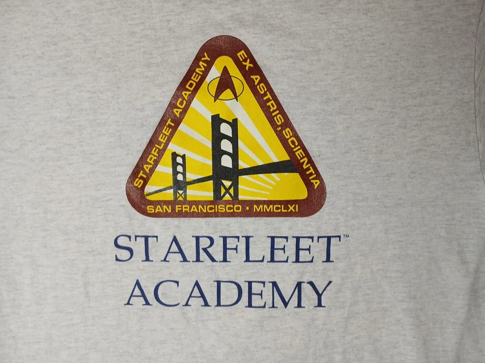 STAR TREK NEXT GENERATION Starfleet Academy San Francisco T Shirt and Sweatpants - Image 3 of 4