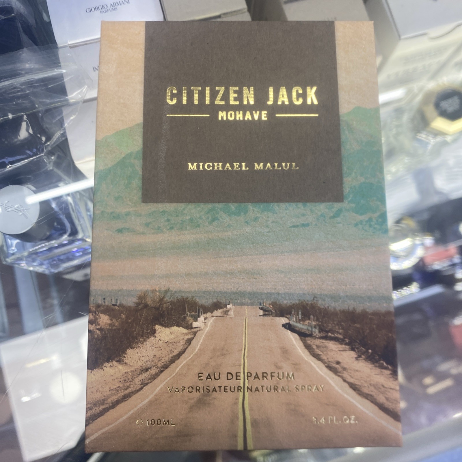 Citizen Jack MOHAVE by Michael Malul Eau De Parfum Spray 3.4oz 100ml NEW SEALED