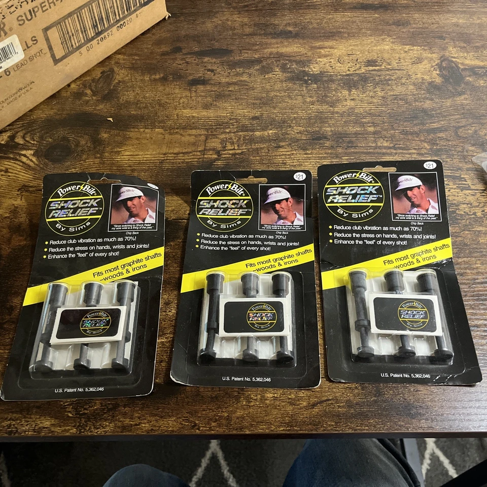 3 Power Bilt By Sims Shock Relief Fits Most Graphite Shafts,woods & Irons - Image 2 of 4