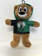 Boston Celtics NBA Plush Bear Mascot Green Hoodie Stuffed Toy 2022 Licensed