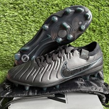 Nike Tiempo Legend 10 Elite FG Black Deep Jungle DV4328-002 Soccer Cleats Size 6