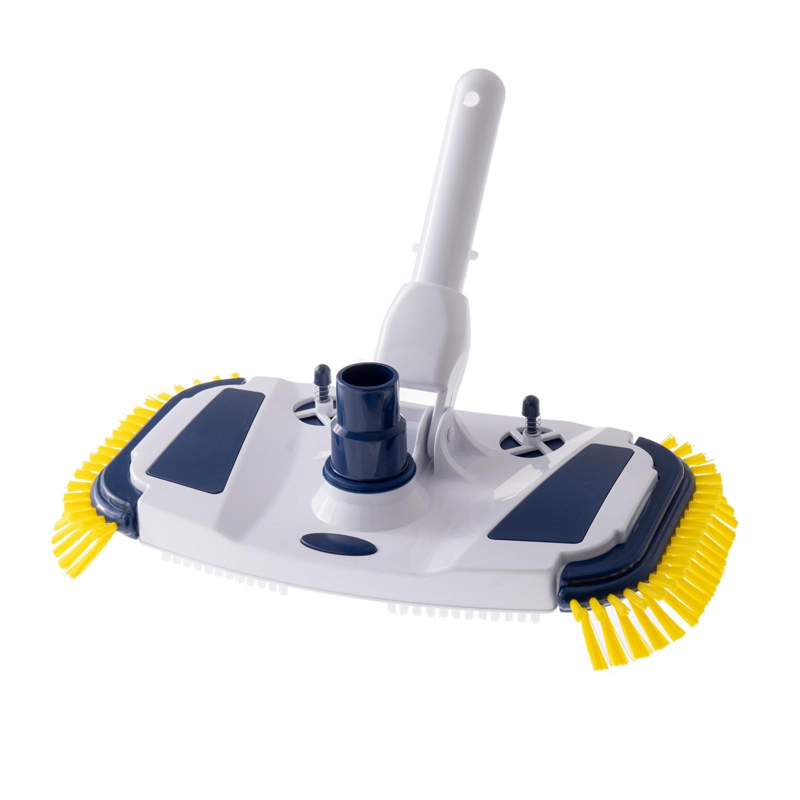 Weighted Pool Vacuum Head,Manual Pool Vacuum Head with Large Side Brushes, 1 ...