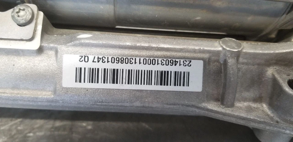 13 MERCEDES BENZ SL550 R231 4.7L POWER STEERING GEAR RACK AND PINION 2314603100 Foto 4 de 4