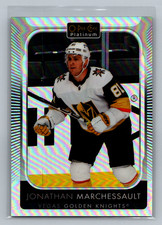 2021-22 O-Pee-Chee Platinum #185 JONATHAN MARCHESSAULT Rainbow Parallel