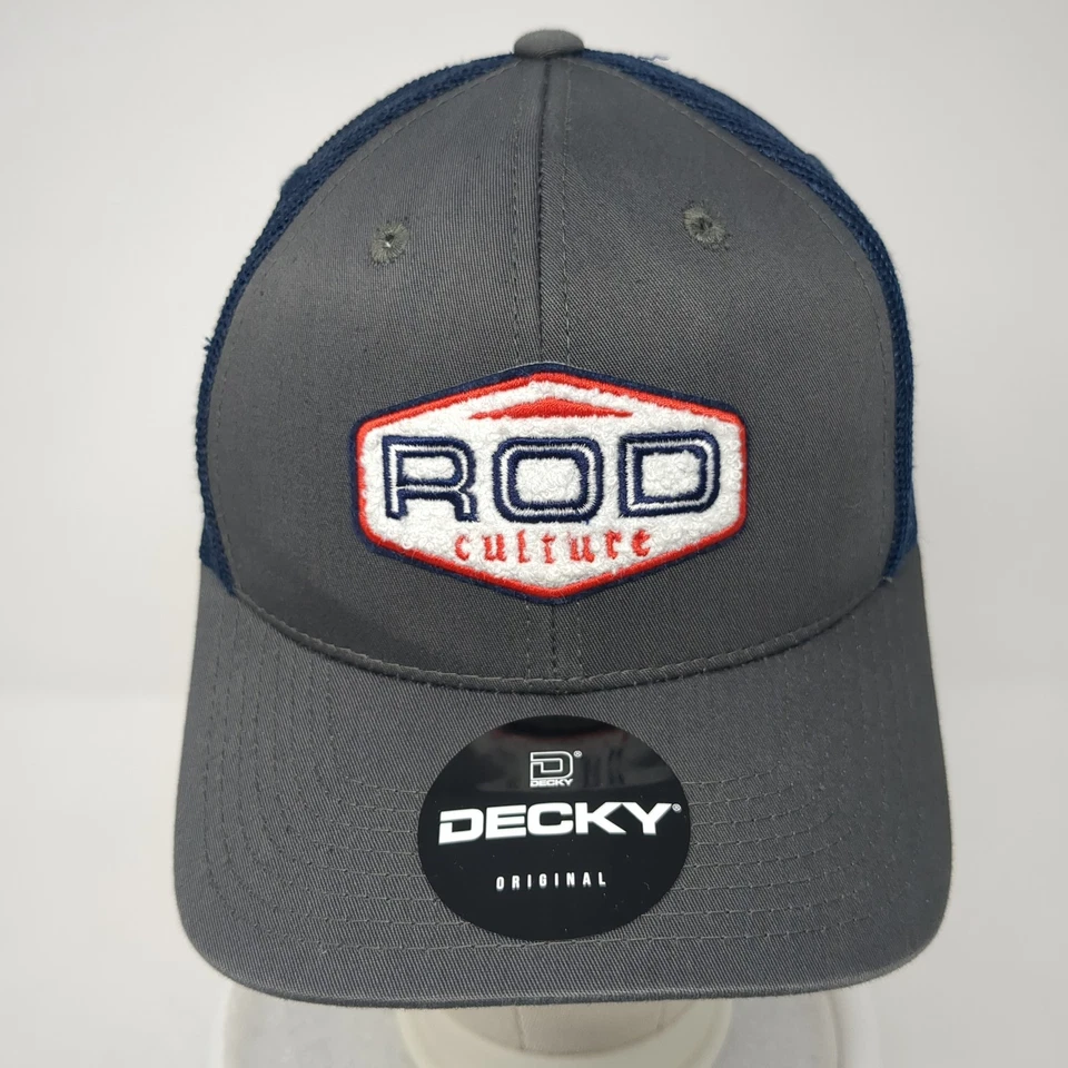Parche de cultura ROD Snapback sombrero de camionero multi talla única malla cubierta trasera Foto 2 de 4