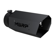 Mbrp Universal Hex Tip 5in Inlet 16in Length Black Wo Logo Mbrp Universal Hex Tip 5in Inlet 16in Length Black Wo Logo