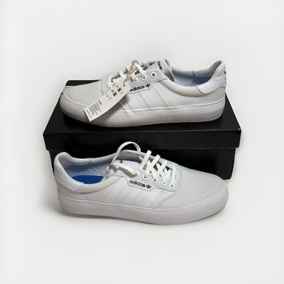 ADIDAS Originals 3MC Unisex Size 8.5 Mens 9.5 Womens White Skate Sneakers B22705