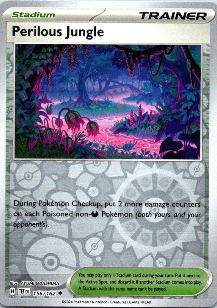 Perilous Jungle 156/162 Uncommon Reverse Holo SV05: Temporal Forces NM Pokemon