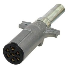 670-71SG 7-Way SAE Plug with Spring Guard