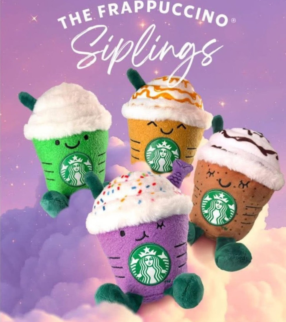 Starbucks Malaysia Frappucino Siplings Plushies 🇲🇾 ✨ (Pick your