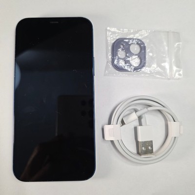 Apple iPhone 12 64GB Blue Unlocked Fully Smartphone Battery 86% Good Condition