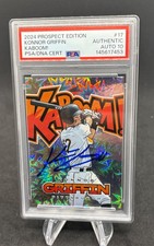 2024 Panini Prospect Edition Konnor Griffin Kaboom! #17 Pirates PSA Auto 10