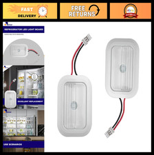 Refrigerator LED Light Module Assembly 2PCS Compatible with Whirlpool  Maytag