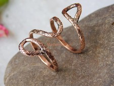 Copper splint ring for Arthritis ,Unique splint ring PIP or DIP Joint A