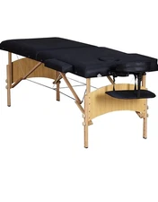 AmazonCommercial Portable Folding Massage Table,Carrying Case,Black,NWT 