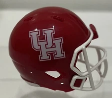 Custom Houston Cougars Pocket Pro Helmet White Big-12