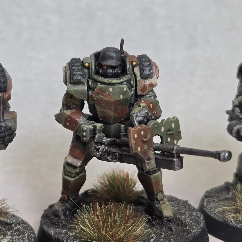 Painted Starfinder Stargrave  28mm Sci-fi WWII Konflict 47 German Armor Troops - image 4 of 4
