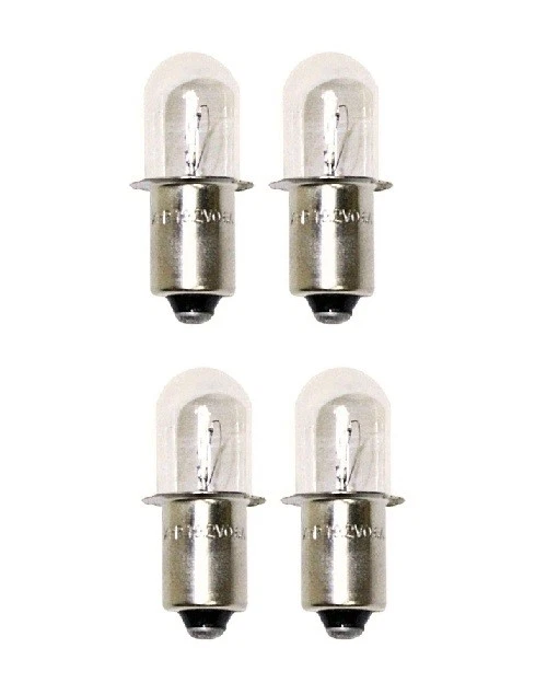 (4) 19.2 VOLT Flashlight / Worklight Replacement XENON Bulbs 19v for CRAFTSMAN