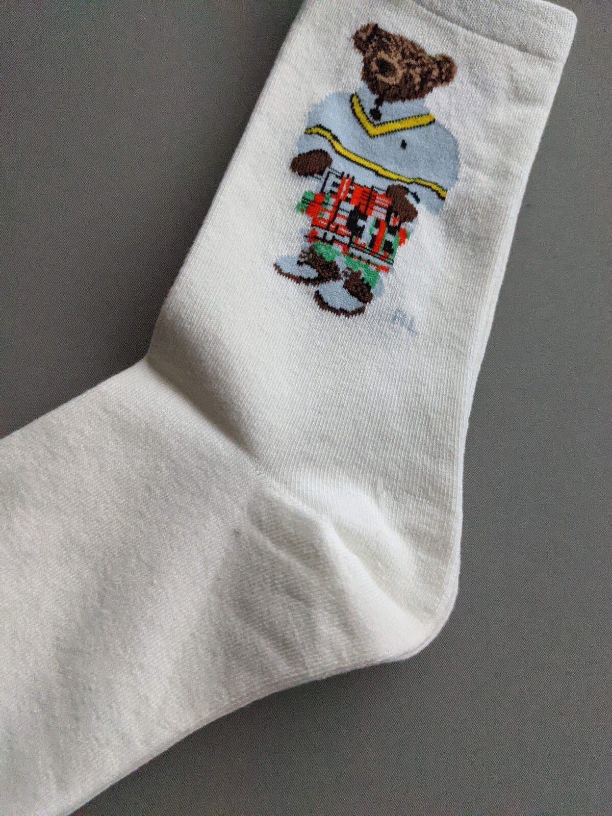 Calze Polo Ralph Lauren Crew logo pony ? 5 gratis Regno Unito P&P