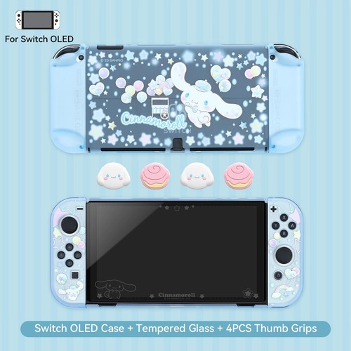 GeekShare X Sanrio Protective Case for Nintendo Switch/OLED Cinnamoroll Balloon - Picture 28 of 31