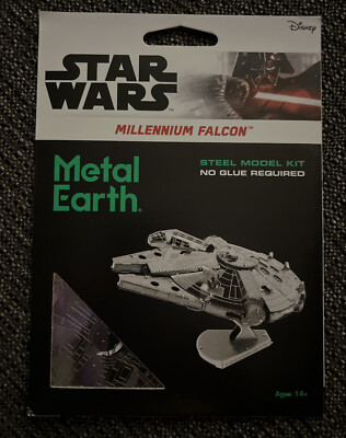 Metal Earth Star Wars MILLENNIUM FALCON Steel Model Kit (No