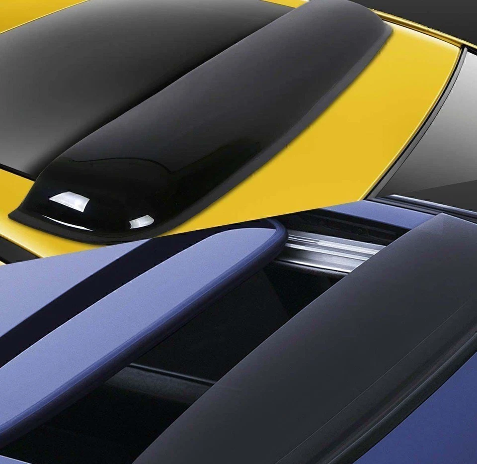 Deflector protector de pantalla visera techo corredizo ventana techo corredizo techo corredizo negro 3P 42,5" Foto 3 de 4