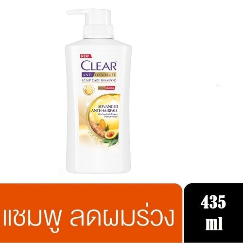 3 x 400ml CLEAR Anti-Dandruff Scalp Care Anti-Hair Fall Hair Shampoo Ginger Root - Picture 2 of 12
