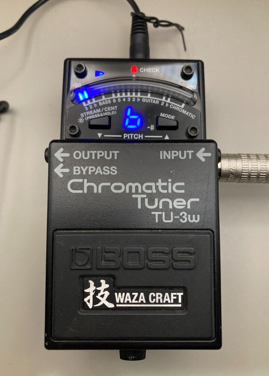 TU-3W(J) ”MADE IN JAPAN” Chromatic Tune… BOSS 【BOSS×IKEBEコラボ：アクリルキーホルダープレゼント