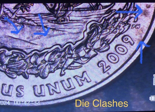 2009 D N Mariana Islands 25C *AU*Doubled Die Hub Doubling Die Chip *KEY YEAR* - Picture 21 of 24