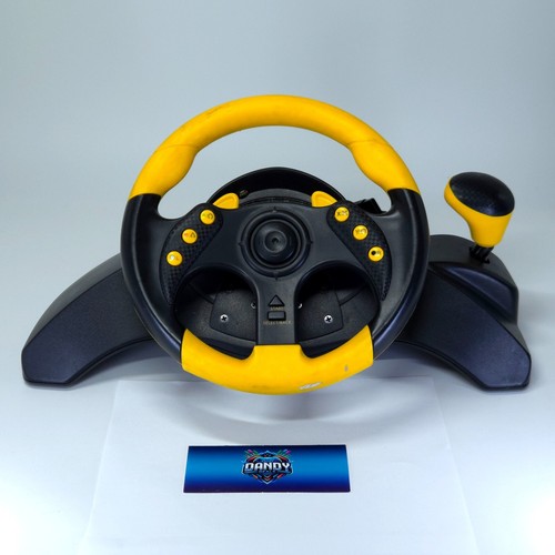 Steering Wheel MC2 Mad Catz Universal - PlayStation Xbox PC - No Pedals | Tested